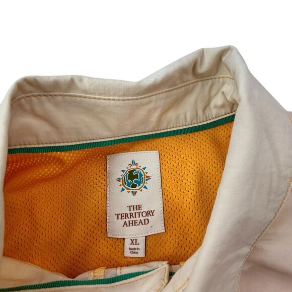 The Territory Ahead Men's XL Short Sleeve‎ Button Up Pockets Breathable Shirt - Picture 7 of 16
